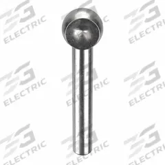 KEN FORGING Rod End Blank: Stainless Steel, Plain, 1/2 in Shank Dia, 3 1/2 in Hole Center-to-End Lg (MPN 5A-SS). Key specifications — attr952243: KEN FORGING.