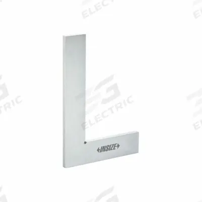 INSIZE Square: 90° Angle, 3 x 2 in Outside Dimensions - Machinist Precision Steel Squares