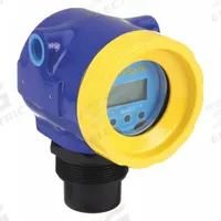 FLOWLINE Noncontact Ultrasonic Level Sensor: 2 in NPT, 2 3/8 in Antenna Dia, 314.4 in Range, NPT (MPN XP88-00). Key specifications — Brand: FLOWLINE; Hazardous Location Specification: Class I, Div 1, Group A, B, C, D; Max. Voltage: 28V DC; Output Voltage Range: 4 to 20mA; Accuracy: +/-0.2% of Range; Display Type: LCD.