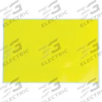 APPROVED VENDOR Barcode Printer Label: 3 in Label Wd, 5 in Label Ht, Yellow, 3 in Core Dia., Matte (MPN 60DX46). Key specifications — Brand: APPROVED VENDOR; Label Color: Yellow; Perforation: Perforated; Adhesive Material: Permanent; Label Finish: Matte.