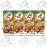 COFFEE MATE Coffee Creamer: Hazelnut, 0.375 fl oz Item Size, Single-Serve Tub, 50 Pack Count (MPN 12434680). Key specifications — attr921100: Single-Serve Tub; attr873858: COFFEE MATE; attr921101: Hazelnut.