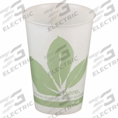 SOLO CUP Disposable Cold Cup: 7 oz Capacity, Multi, Paper, Unwrapped, Bare - Paper Cold Cups