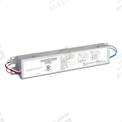 APPROVED VENDOR CFL Ballast: 120 to 277V AC, 1/2 Lamps Supported, 40 W Bulb Watt - Instant Start Electronic Fluorescent Ballasts