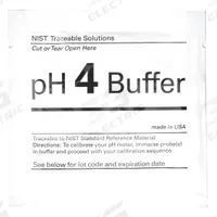 THERMO SCIENTIFIC ORION Buffer - pH 4.01 - Color Coded Red: Lab, 15 mL Volume, 910425, 25. Key specifications — Brand: THERMO SCIENTIFIC ORION; Chemical Grade: Lab; Manufacturer Part Number: 910425; Product Type: Buffer - pH 4.01 - Color Coded Red.