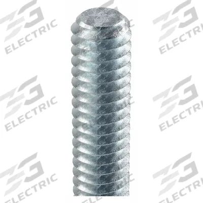APPROVED VENDOR Fully Threaded Rod: M12x1.75 Thread Size, Steel, Class 4.8, Zinc-Plated - Left-Hand Fully-Threaded Rods & Studs