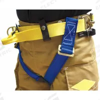 GEMTOR Rescue Harness: II, Nylon, 44 in Waist Size (Min), 56 in Waist Size (Max) (MPN 546NYCL-4N). Key specifications — Brand: GEMTOR; Standards: NFPA 1893; Hardware Material: Steel; Webbing Materials: Nylon; Back D-Ring: No; Class: II; Color: Yellow; Front D-Ring: No.