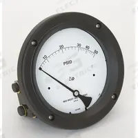 MIDWEST INSTRUMENT Differential Pressure Gauge: Back, 1/4 in NPT Female, ±3-2-3% Gauge Accuracy, 140 (MPN 140-SC-00-OO-50P). Key specifications — Sensor Type: Diaphragm; Series: 140; Housing Material: 316 Stainless Steel; Certificate of Calibration: Not Included; Gauge Accuracy: ±3-2-3%.