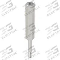 Standoff: Male x Female, 2 1/2 in Lg, Hex, Aluminum, Plain, 1/4 in Hex Wd, Aluminum, Aluminum, 10 PK (MPN CRR042044GR). Key specifications — Brand: APPROVED VENDOR.