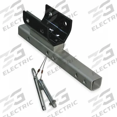 MILLER BY PIP Mounting Bracket Assembly: Two Chained Locking Pins - Brackets, Mounts & Adapters for Confined Space Winches