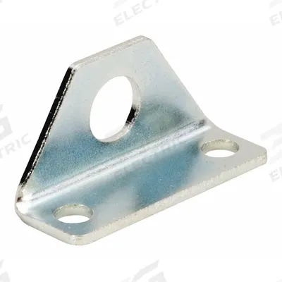 SMC Foot Bracket: Foot Mount Type, Fits 16 mm Bore Dia - Foot Mounting Brackets