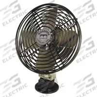 MARADYNE DC Fan: 24V DC, Hardwired, 6 1/2 in Blade Dia, 220/270 cfm, 1.4 A, Chrome Plated Steel (MPN F-920624). Key specifications — Air Flow: 220/270 cfm; Guard Material: Chrome Plated Steel; Voltage: 24V DC; Includes: Gasket; Current: 1.4 A.