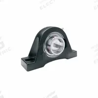 TIMKEN Pillow Block Bearing: 7/8 in Bore, Cast Iron, Set Screws, 1 27/64 in Shaft Ht, 250°F Max Temp (MPN YAS 7/8 SGT). Key specifications — Brand: TIMKEN; Maximum Speed: 7600 RPM Grease; Mounting Bolt Size: 3/8 in; System of Measurement: Inch.