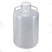 APPROVED VENDOR Carboy: 20 L Capacity - mL, Wide Mouth Size, 100 mm Screw Closure Size, Screw On Cap (MPN 7260020). Key specifications — Body Color: Colorless; Mouth Size: Wide; Screw Closure Size: 100 mm; Brand: APPROVED VENDOR; Closure Type: Screw On Cap; Includes Closure: Yes.