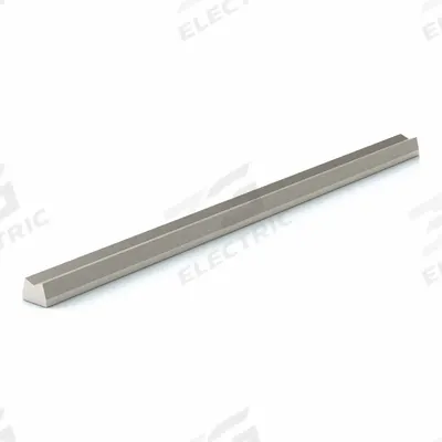 PBC LINEAR Linear Shaft Support Rail: 40 mm Shaft Dia, 1,200 mm Lg, Unfinished - Low Profile Linear Shaft Support Rails