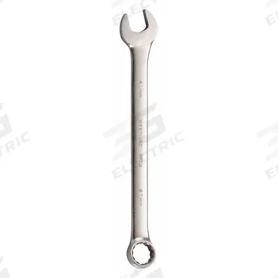 WESTWARD Combination Wrench: Alloy Steel, Satin, 41 mm Head Size, 22 3/4 in Overall Lg - Metric 12-Point Combination Wrenches