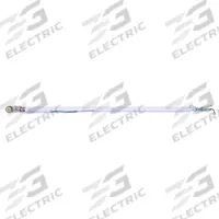 CANARM Fan Downrod: 36 in Lg, Ceiling Fan, 1 in Wd, Steel (MPN DCR36WR11). Key specifications — Includes: Safety Cables; Material: Steel; Manufacturer Part Number: DCR36WR11; Brand: CANARM; Color: White.