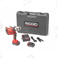 RIDGID Cordless Press Tool: 18V Li-Ion, Std, Pistol Grip, For 1/2 in to 4 in Pipe (MPN 67063). Key specifications — attr518742: RP 350; attr518712: Battery.