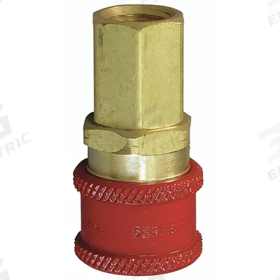 HANSEN Quick Coupler Body: NPTF - Acetylene Hose Quick-Disconnect Coupling Sockets