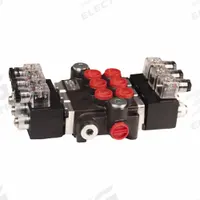CHIEF Hydraulic Manifold Valve: 13 gpm Max Flow Rate, Three Positions, Outlet, Four-Way Ways, 12 V (MPN 220878). Key specifications — attr1018253: CHIEF; attr1018283: Outlet; attr1018249: 220878; attr1018298: 12 V; attr1018300: Electrical.