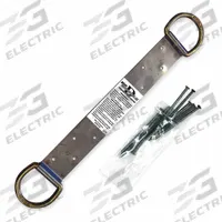 MILLER BY PIP Roof Anchor: 310 lb Capacity, For Wood, Peak Roofs, Pivot D-Ring, Stainless Steel (MPN RA40/). Key specifications — Mounting Type: Nail-In; Sub-brand: Miller; For Roof Orientation: Peak; For Surface Material: Wood; Brand: MILLER BY PIP.