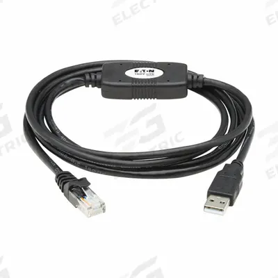 EATON TRIPP LITE Rollover Console Cable: 6 ft Overall Lg, RJ45 Male, USB A Male, Shielded - Cisco-Compatible Rollover Console Cable