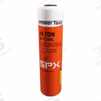 POWER TEAM Hydraulic Cylinder: Single Acting, 15 ton Nominal Capacity, 6 in Nominal Stroke Lg, Steel (MPN C156C). Key specifications — attr98927: POWER TEAM.