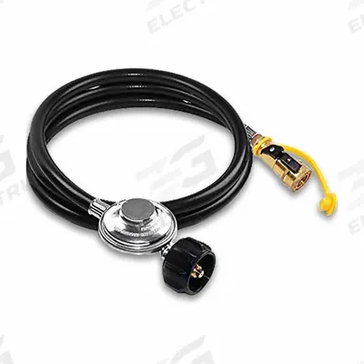 HEAT HOG Portable Gas Heater Hose and Regulator: Portable Propane Heaters, 809J62 - Hoses & Regulators for Portable Gas Heaters