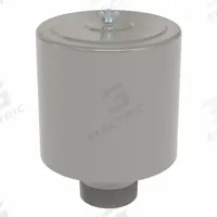 SOLBERG Filter Silencer: 4 in Inlet Size, 520 scfm, 14 in Overall Ht, 10 in Outside Dia, Paper (MPN F-234P-400). Key specifications — attr60071: F-234P-400; attr60074: SOLBERG.