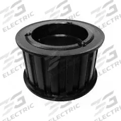 APPROVED VENDOR Timing Belt Pulley: Trapezoidal, Bushed, For H Timing Belt Section, 14 Teeth, Steel (MPN QD14H150). Key specifications — Brand: APPROVED VENDOR; Tooth Profile: Trapezoidal; Finish: Black Oxide; For Bushing Type: Quick Detachable.