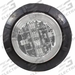 MAXXIMA Low Profile Courtesy Light: Courtesy Light, LED, Clear/White, Round, 12.8V DC, Wire Harness (MPN M09410WCL). Key specifications — Shape: Round; Brand: MAXXIMA; Electrical Connection: Wire Harness; Lighting Technology: LED; Mount Style: Surface.