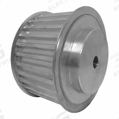 Dayton Timing Pulley: Trapezoidal, Plain, For T10 Timing Belt Section, For 50 mm Belt Wd - T10 Section Timing Belt Pulleys