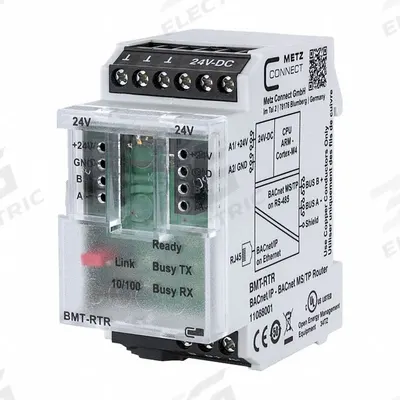 METZ CONNECT BACnet Router: 24V DC, 11088001 - BACnet Routers