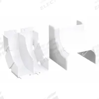 LEGRAND Internal Elbow: CableSmart 40N2, 4 in Wd, 2 in Ht, Plastic, White (MPN 40N2F17WH). Key specifications — Series: CableSmart 40N2; Material: Non-Metallic; Color: White; For Use With: 40N2 Raceways; Brand: LEGRAND; Item: 90 Degree Internal Elbow.