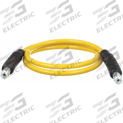ENERPAC Hydraulic Hose Assembly: 1/4 in ID, NPTF x NPTF, 10 ft Lg, Yellow - Enerpac H700 Abrasion-Resistant Hydraulic Hose Assemblies