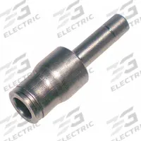 LEGRIS Push-Fit Adapter Fitting: 6 mm OD x 1/4 in OD Size, Push-to-Connect x Push-to-Connect, Brass (MPN 3667 06 56). Key specifications — Brand: LEGRIS.