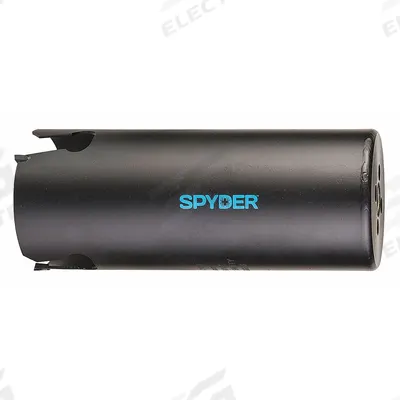 SPYDER Hole Saw: 2 9/16 in Saw Dia., 1 Teeth per Inch, 6 1/4 in Max. Cutting Dp - Multi-Material-Cutting Hole Saws without Arbor