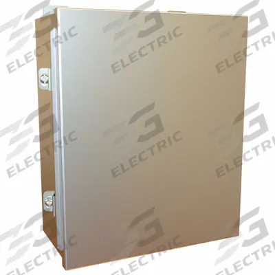 HAMMOND Electrical Enclosure: Stainless Steel, 12 in x 10 in x 5 in, NEMA 12/13/3R/4/4X - Stainless Steel Enclosures