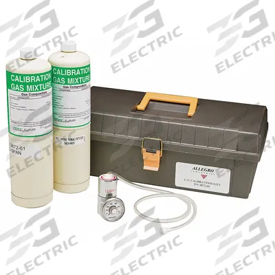 CO Monitor Calibration Kit: Case/Regulator/Span Gas/Zero Gas (MPN 9872-60) - CO Monitor Calibration Kits for SAR