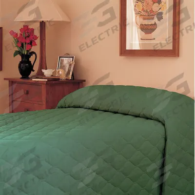MARTEX Bedspread: Queen Fits Mattress Size, 118 in Overall Lg, 100 in Overall Wd - Bedspreads