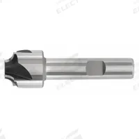 CLEVELAND Corner Rounding End Mill: High Speed Steel, 4 Flute, 1-1/2" Mill Dia, 1/2" Rad, 4-1/8" OAL (MPN C75386)