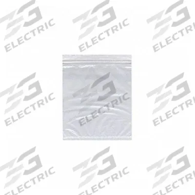 APPROVED VENDOR Reclosable Bag: 6 mil Thick, 6 in Wd, 8 in Lg, Hang Hole Not Included - Single-Zip Reclosable Poly Bags