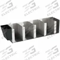 APPROVED VENDOR Lid Organizer: 6 1/2 in Ht, 25 1/4 in Wd, 5 1/8 in Dp, Silver (MPN L1022). Key specifications — Dispenser Type: Lid and Straw Dispenser.