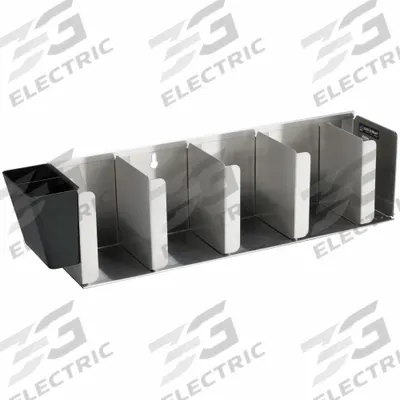 APPROVED VENDOR Lid Organizer: 6 1/2 in Ht, 25 1/4 in Wd, 5 1/8 in Dp - Lid & Straw Organizers
