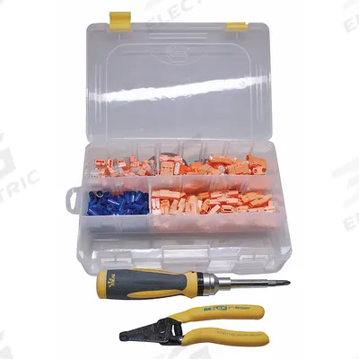 IDEAL Wire Connector Kit: 230 Pieces - Mixed Wire Connector & Terminal Sets