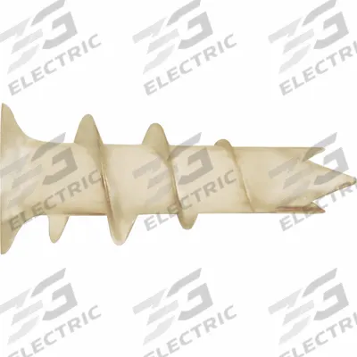 DEWALT Wall Anchor: Inch, #6 Thread Size, 47/64 in Thread Lg, 1 5/16 in Overall Lg - Standard Self-Threading Anchors