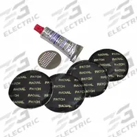 TRU-FLATE Tire Repair Kit: Tire Repair Kit, Car Tires/Truck Tires, 0.30 oz Cement/(4) Patches/Buffer (MPN 14-132). Key specifications — Product Type: Tire Repair Kit; Compatible Tire Type: Car Tires; Brand: TRU-FLATE; Includes: Buffer.