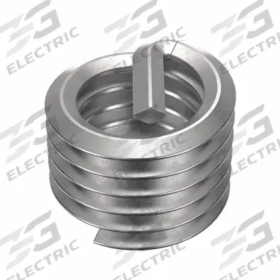 HELI-COIL Helical Insert: Tanged Tang Style, Free-Running, 1/2"-13 Thread Size, Plain - Free-Running Tanged Helical Inserts