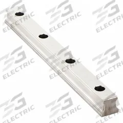 Profile Ball Rail: 25, 220 mm Overall Lg, 23 mm Overall Wd, 22.7 mm Overall Ht, Steel, 6 Rail Holes (MPN 521H25A+220). Key specifications — Brand: THOMSON; Size: 25; Nominal Rail Size: 25.