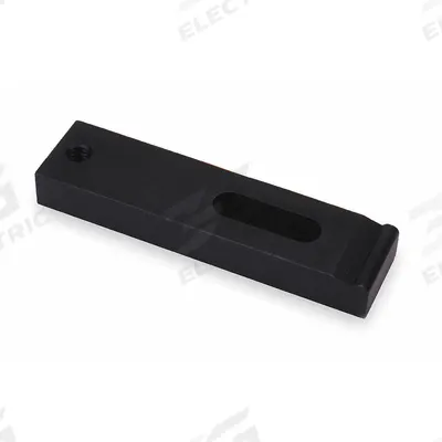 TE-CO Tapped End Clamp: For 1/2 in Stud Dia, 4 in L x 1 1/4 in W x 5/8 in H - Threaded-End Setup Clamps