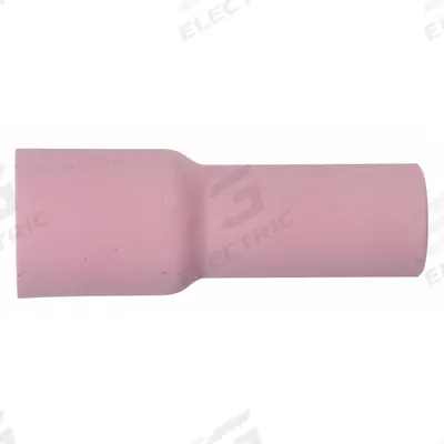 MILLER ELECTRIC Nozzle: Alumina, No. 12, Long - Large-Diameter Gas Lens Nozzles